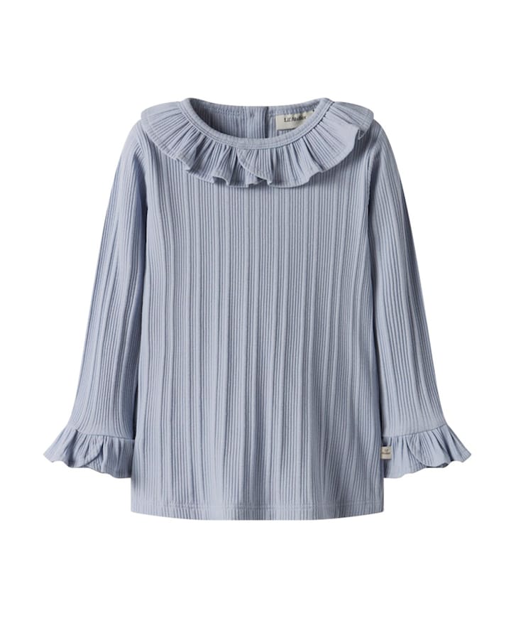 Meisjes longsleeve blauw