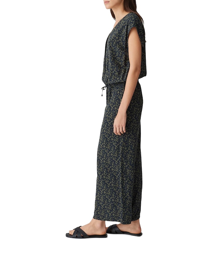 Moneli shadow jumpsuit blauw