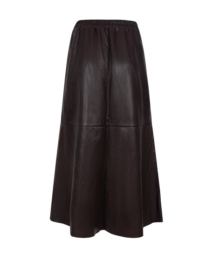 Dames rok bruin
