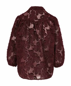 Dames blouse bordeaux