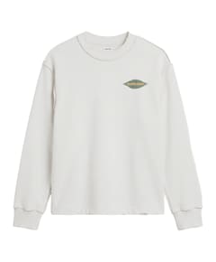 Heren longsleeve ecru