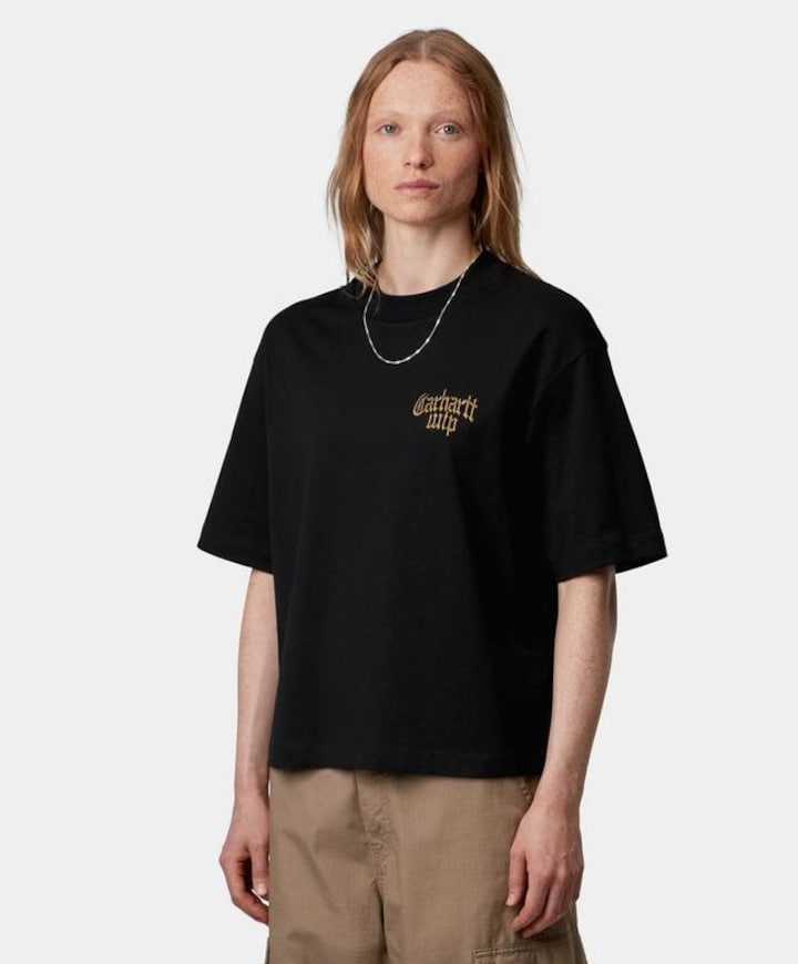Dames T-shirt zwart