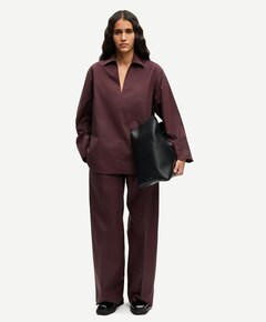 Sajulio 15933 dames broek bruin