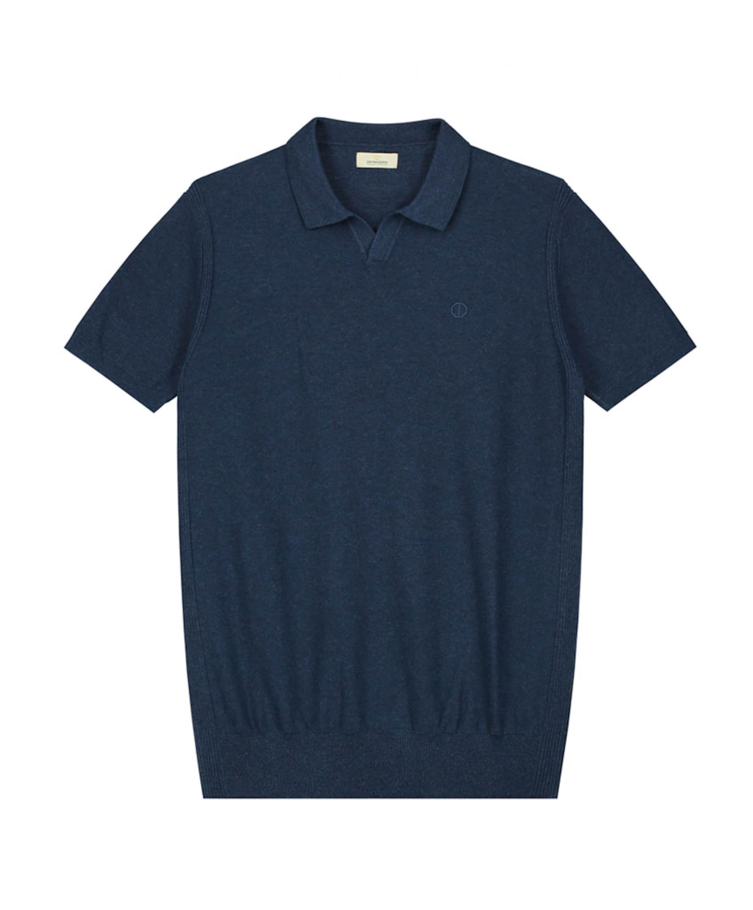 Heren polo blauw