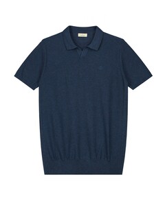 Heren polo blauw