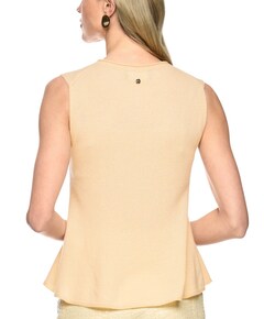 Dames top beige