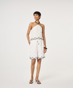 Bohdi dames korte broek ecru