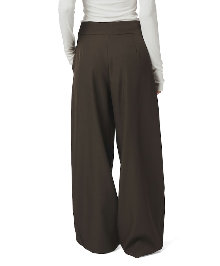 Lucille Structure dames broek bruin