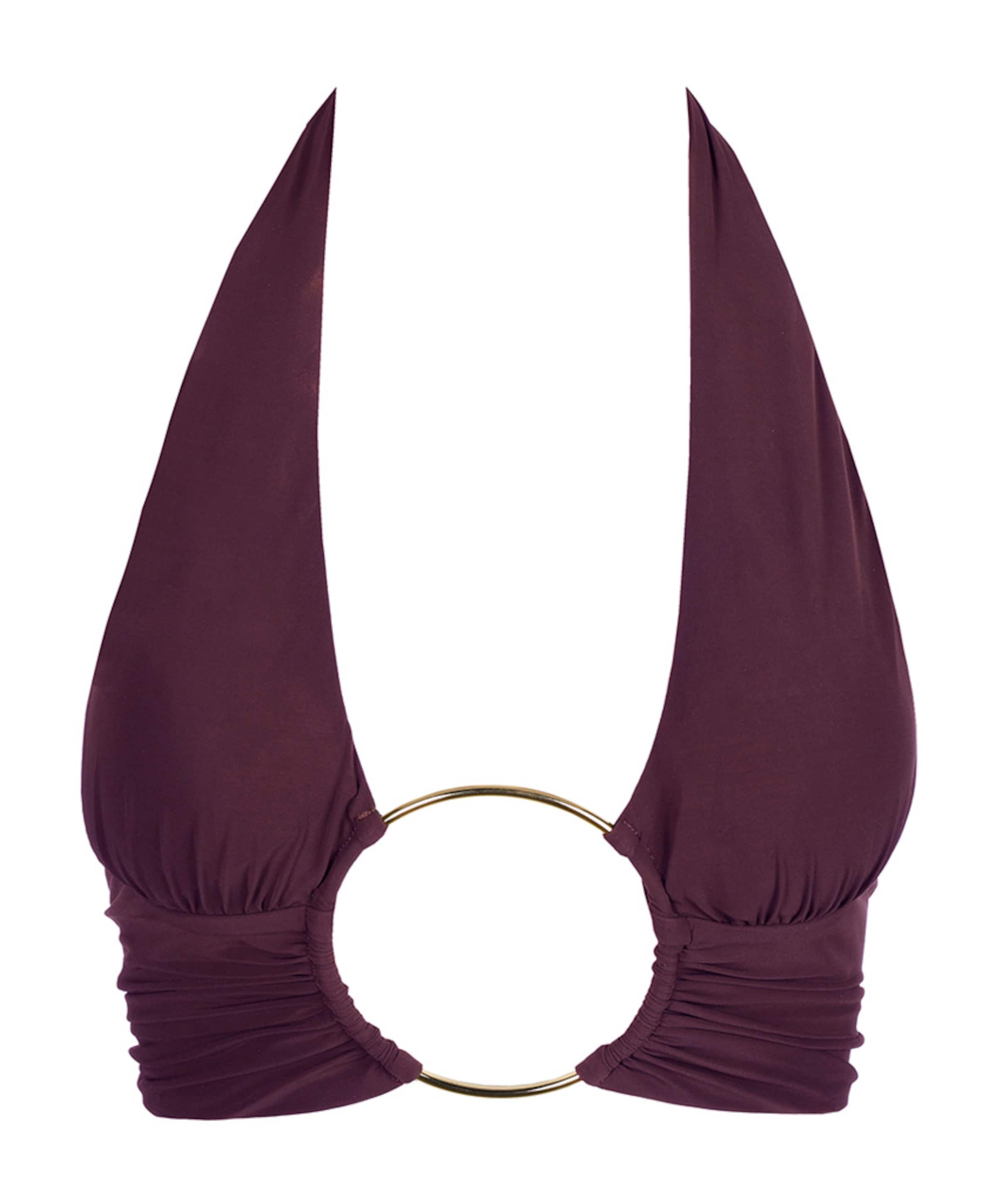 Dames bikinitop paars