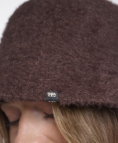 Dames bucket hat bruin
