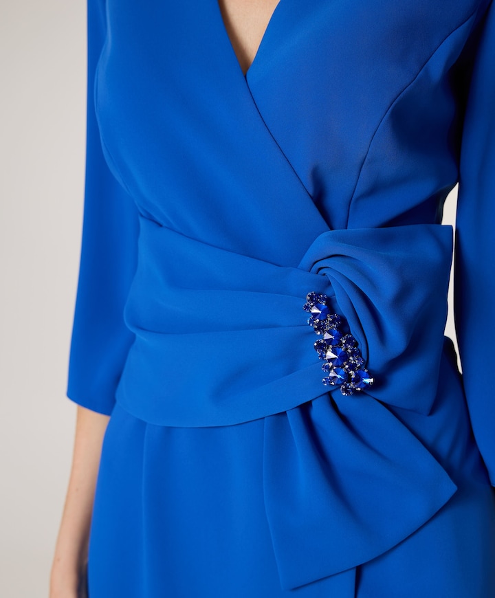 Dames jurk blauw