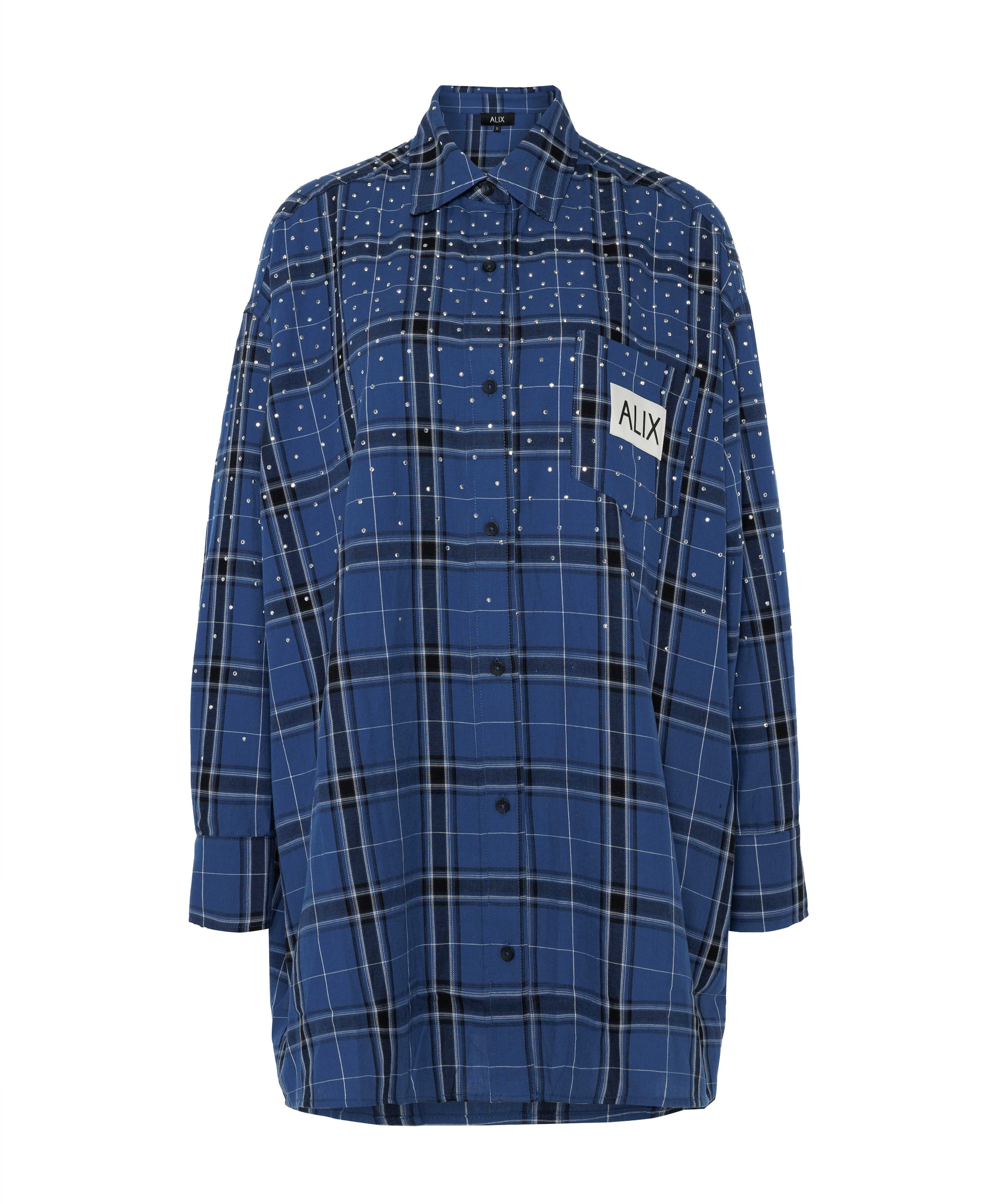 Dames jurk blauw