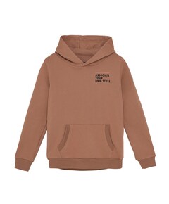 Jongens hoodie bruin