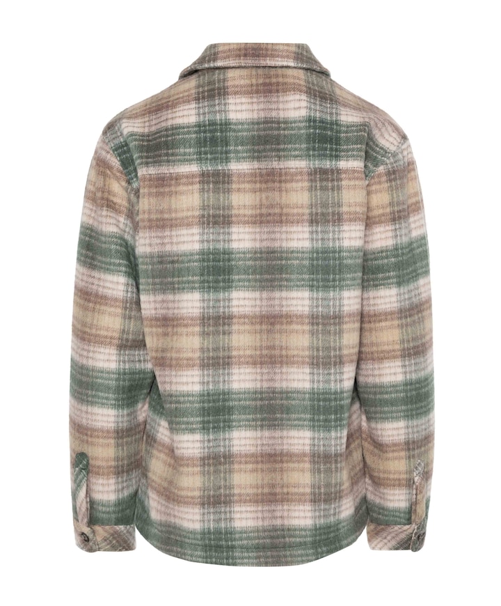 Heren overshirt beige