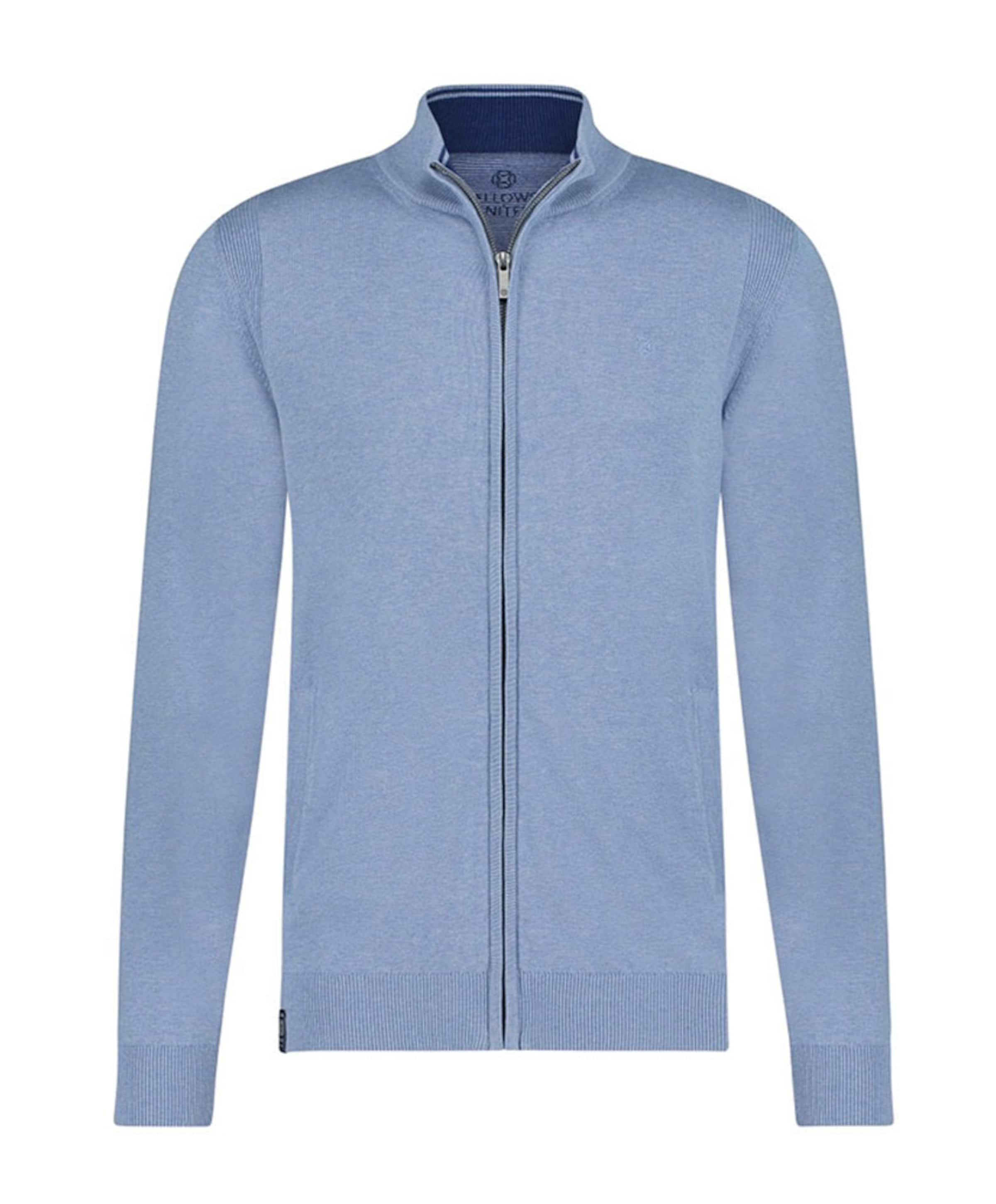 Heren vest blauw