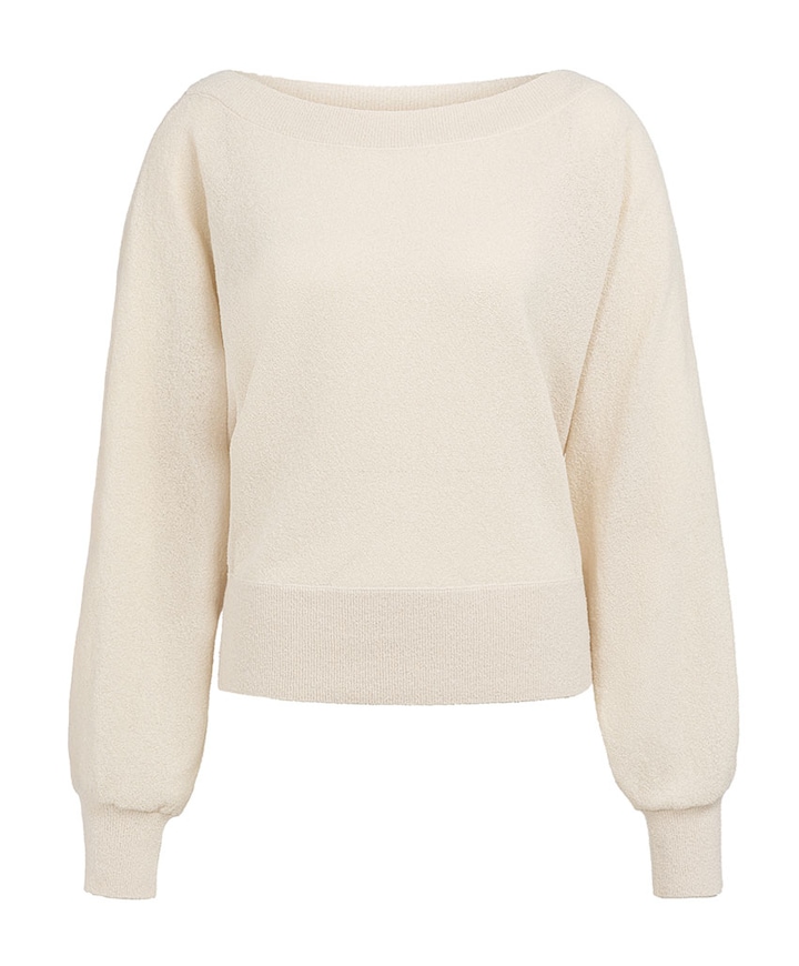 Dames sweater beige