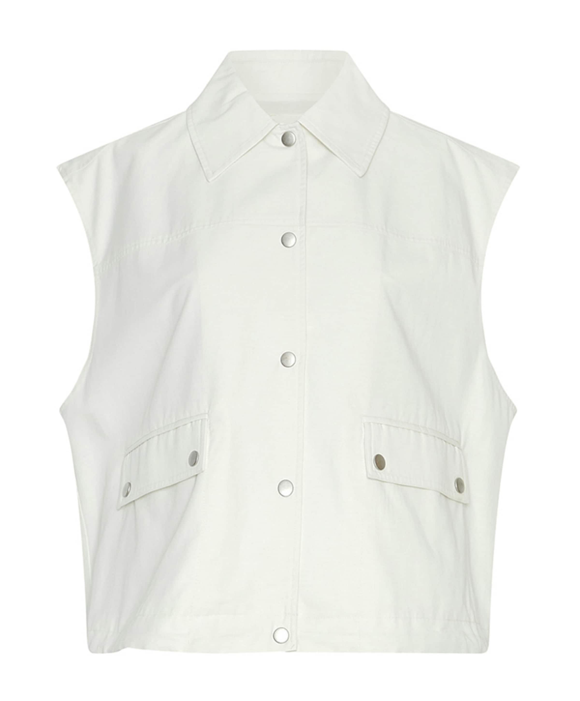 Dames gilet ecru