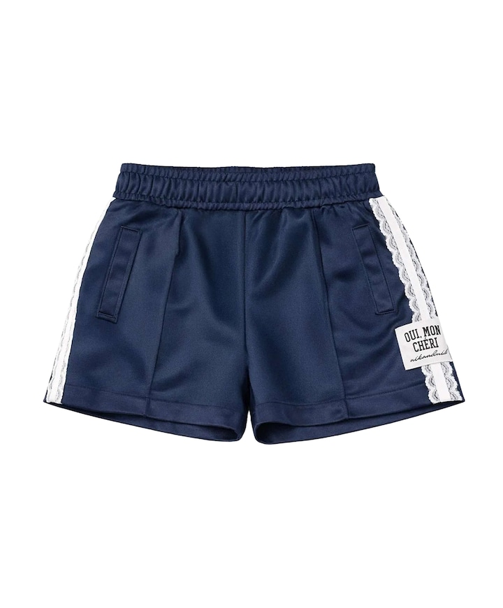 Soof Track meisjes korte broek blauw