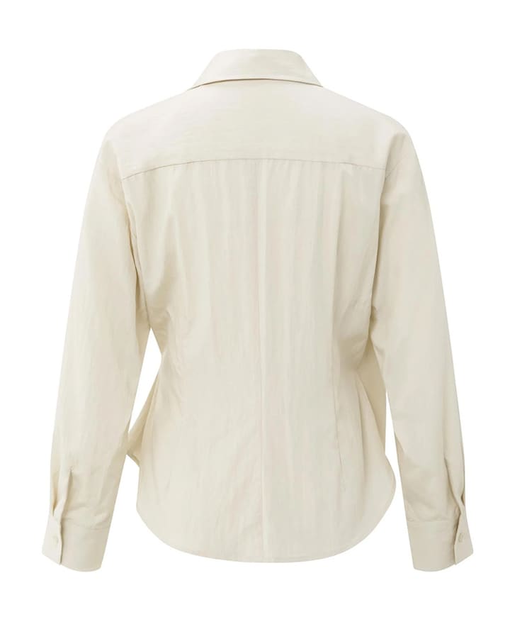 Dames blouse beige