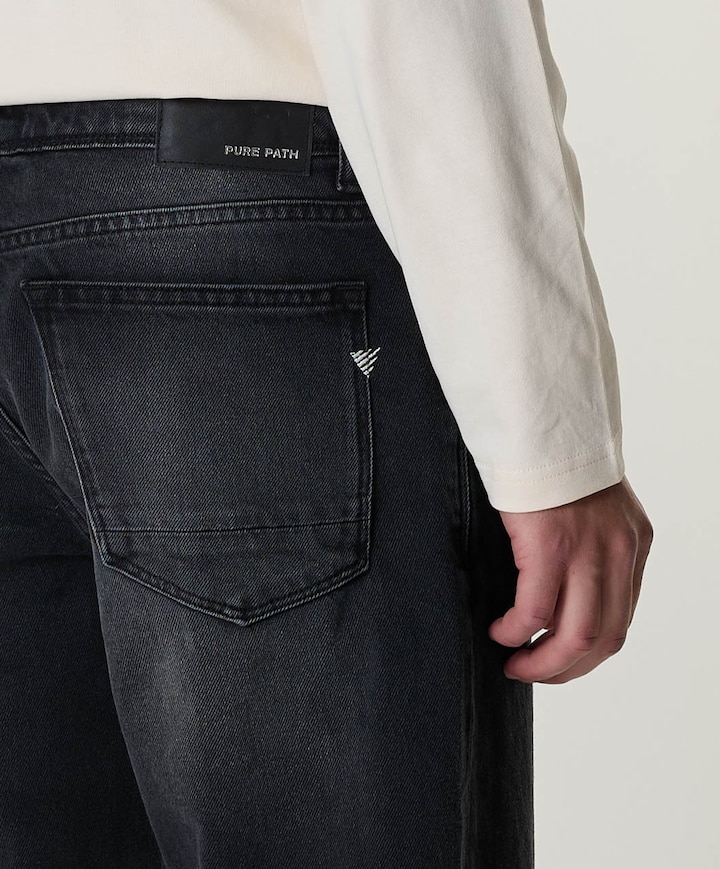 The Eric Regular Fit Jeans heren jeans zwart
