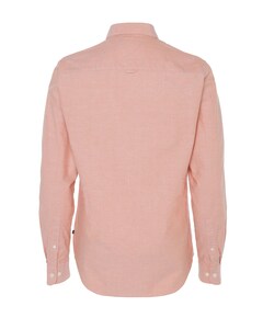 Heren overhemd lange mouw roze