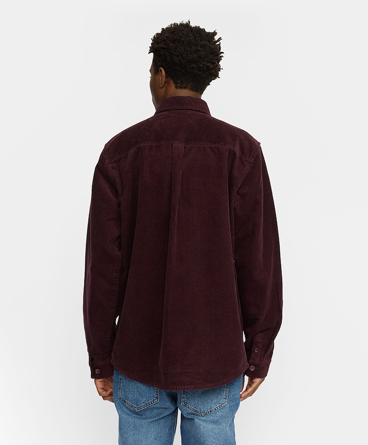 Overshirt bordeaux