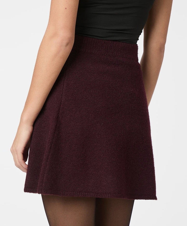 Dames rok bordeaux