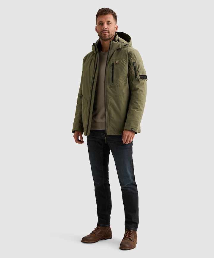 Heren jas groen