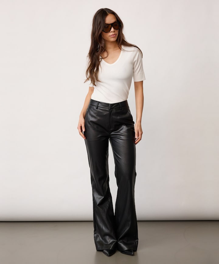 GittCC Flare Pant dames broek zwart