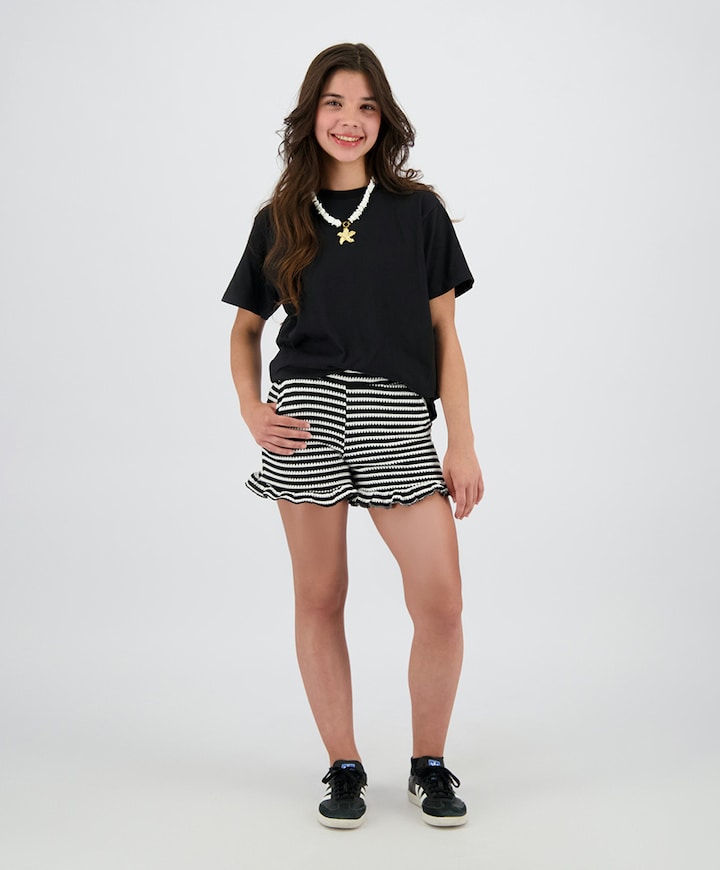 Meisjes t-shirt zwart