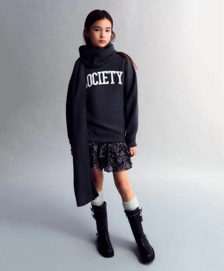 Uniseks sweater  grijs