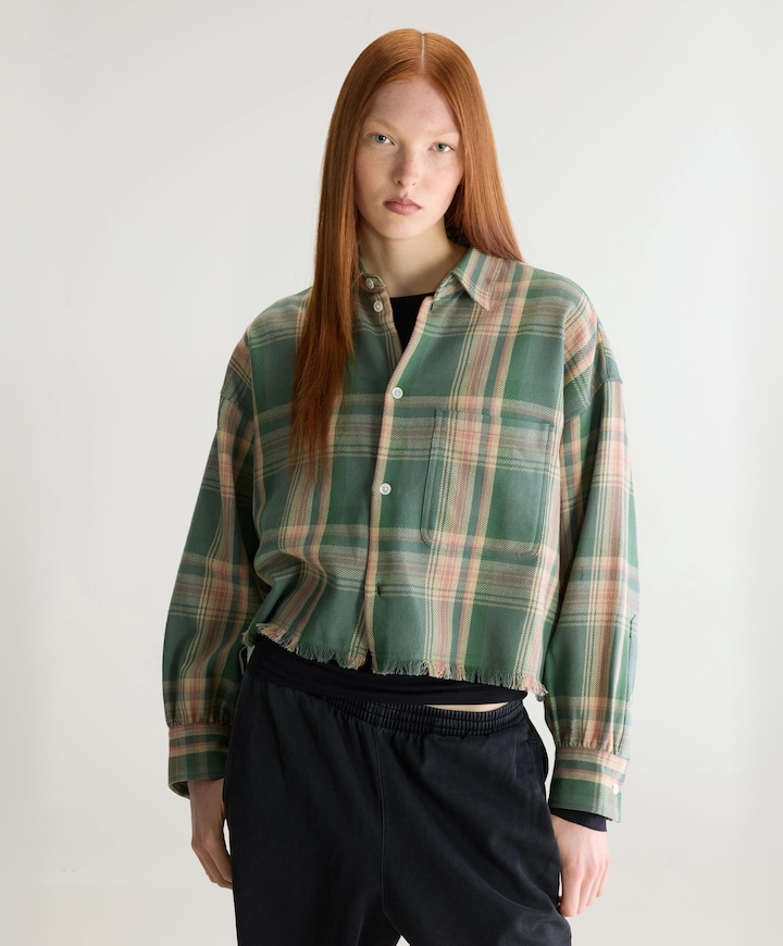 Dames blouse groen