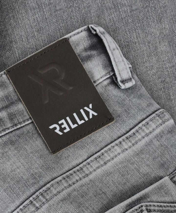 Straight Fit Jeans jongens jeans grijs