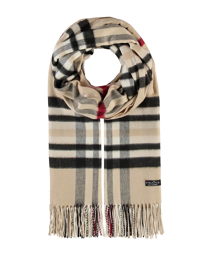 Dames sjaal beige