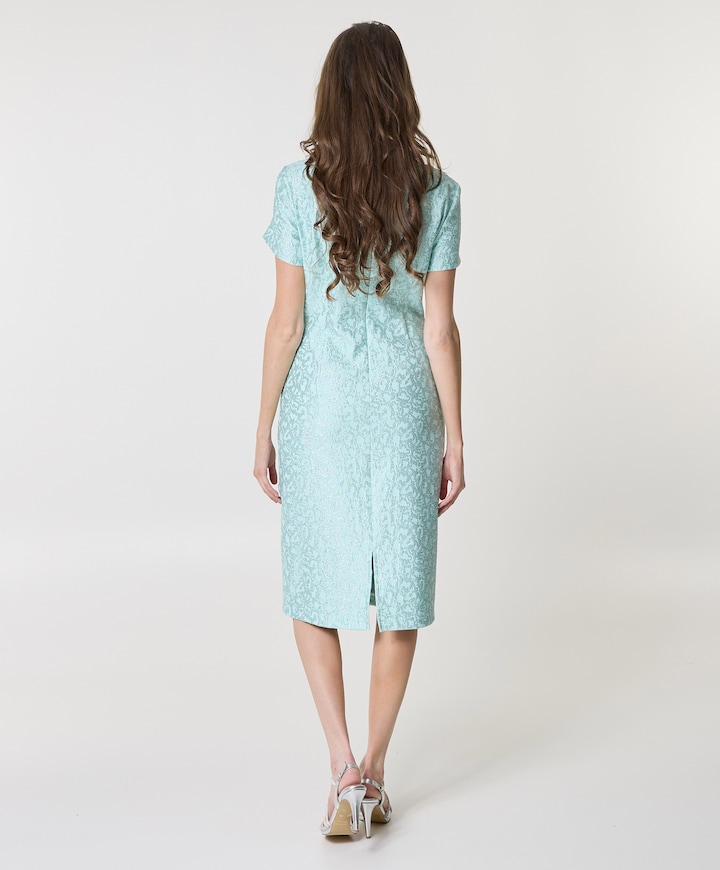 Dames jurk blauw