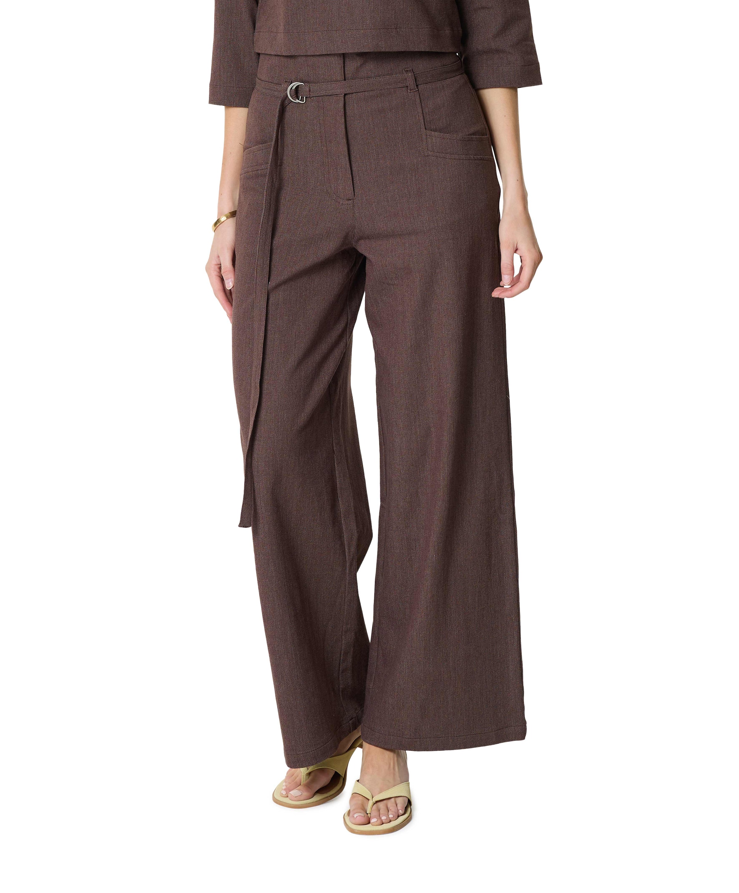 32a02-03434-1 dames broek bruin