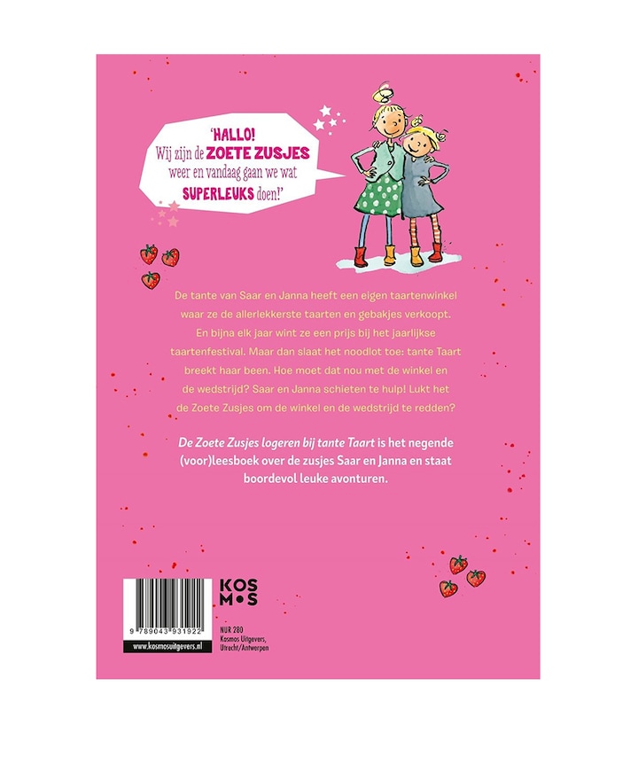 Boek De Zoete Zusjes logeren bij tante