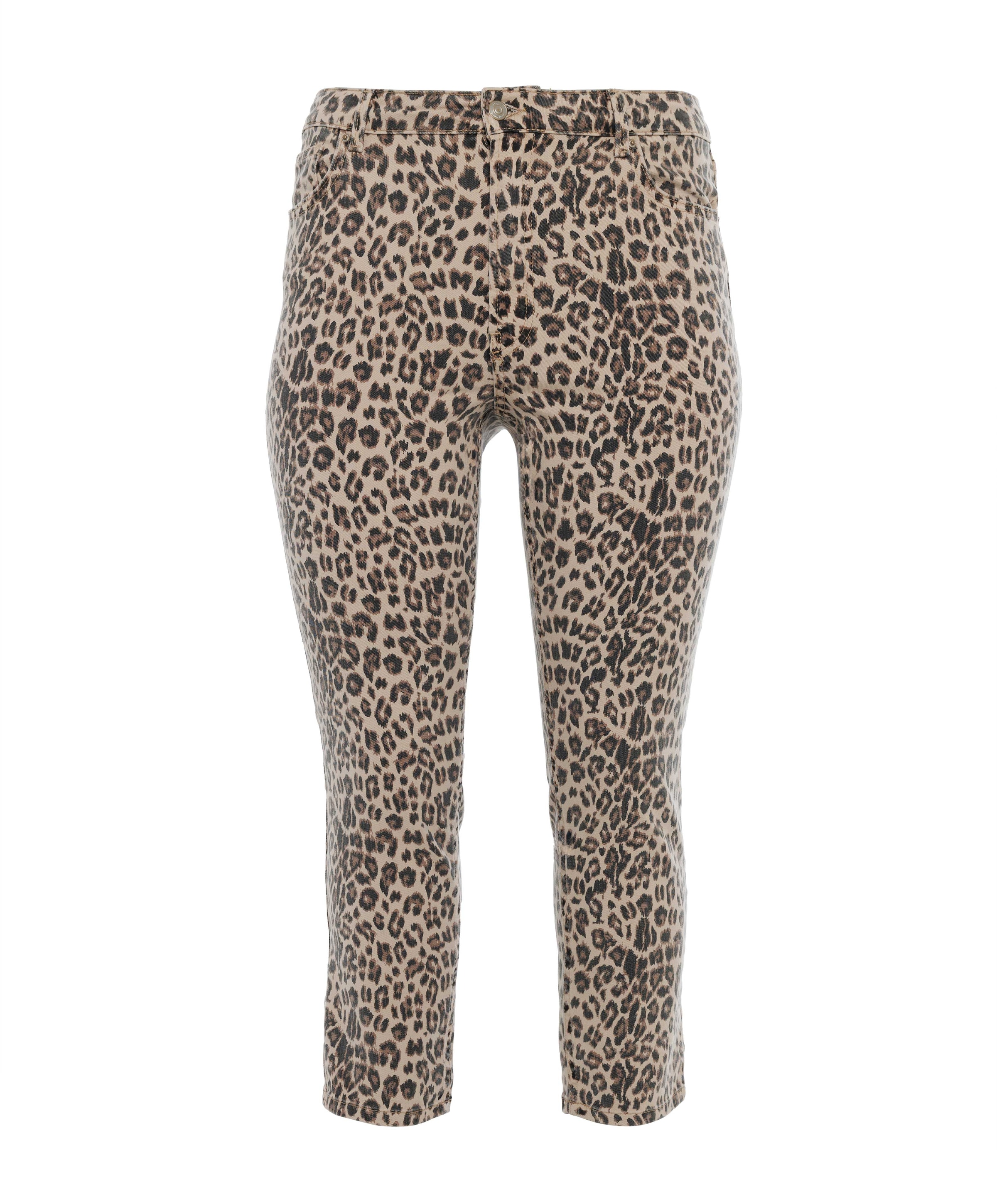 CAREMILY LEO HW STR CRP ANK DNM MAS dames jeans beige