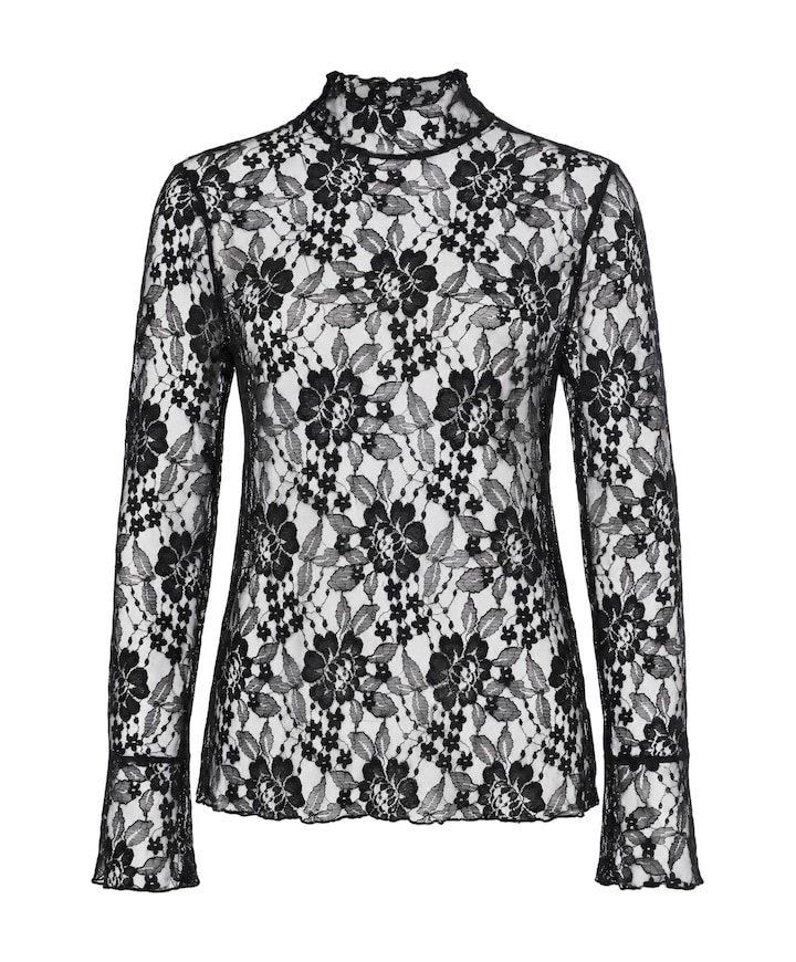 Dames top zwart
