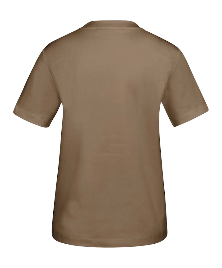 Dames T-shirt bruin