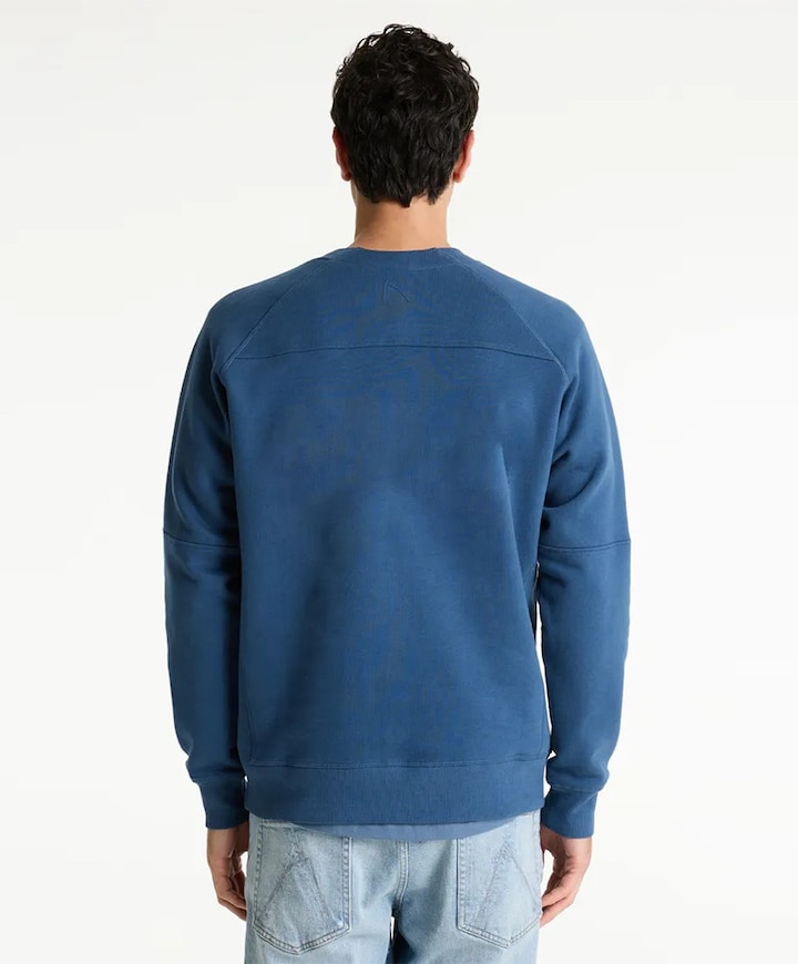 Heren sweater blauw