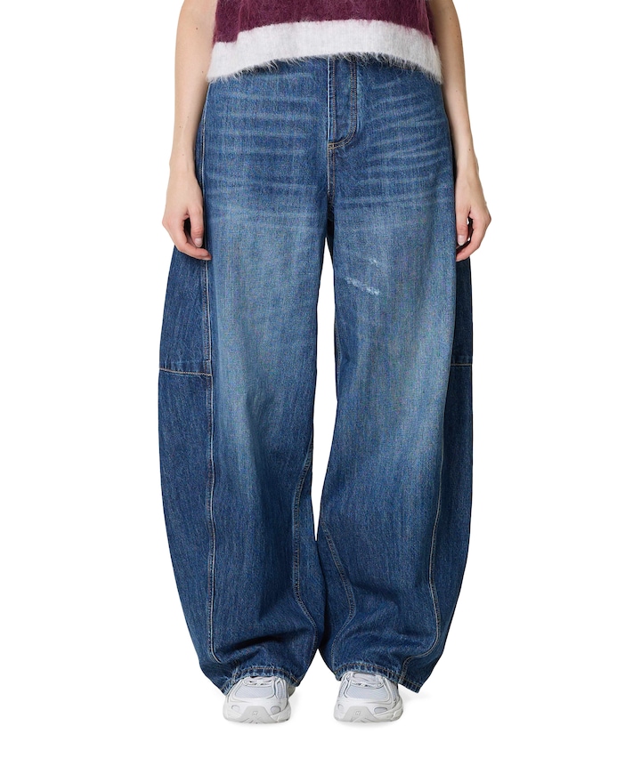 MAKI LILLY dames jeans blauw