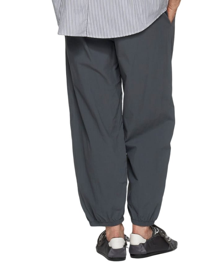 crinkle jogger dames broek grijs