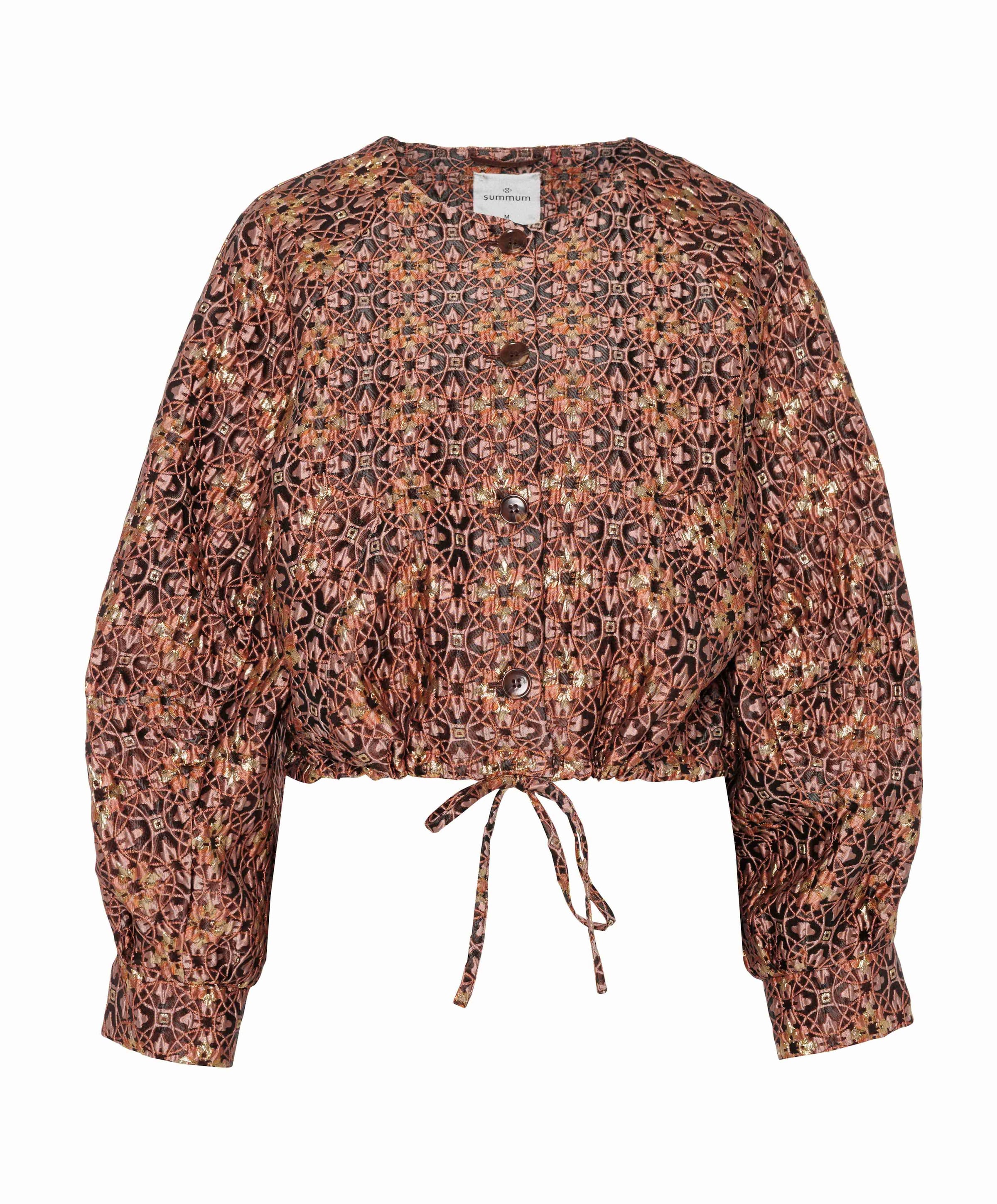 Dames jas bordeaux