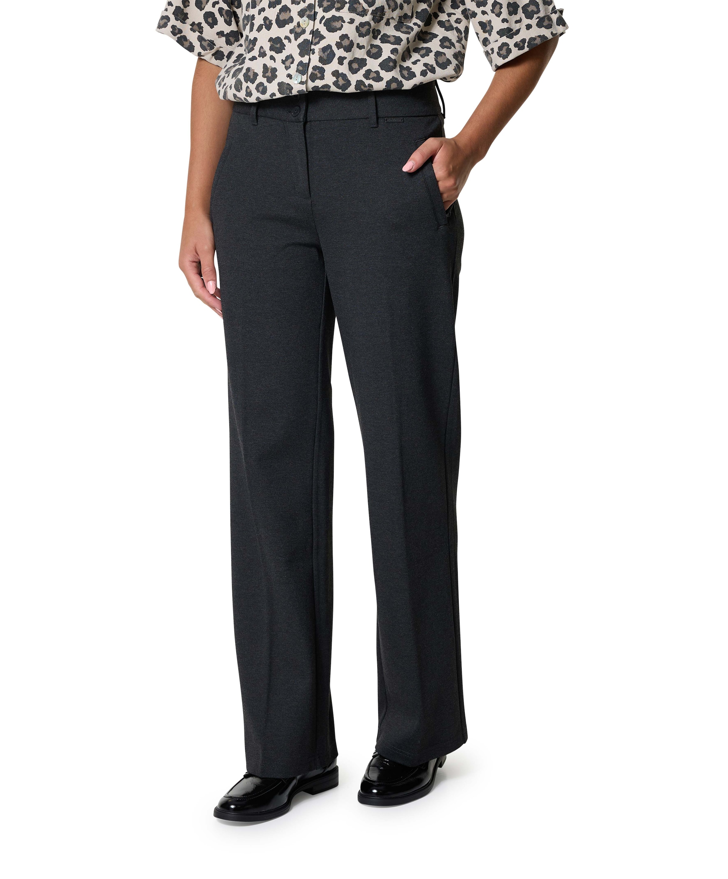 Colette Punta Zippers pantalon grijs