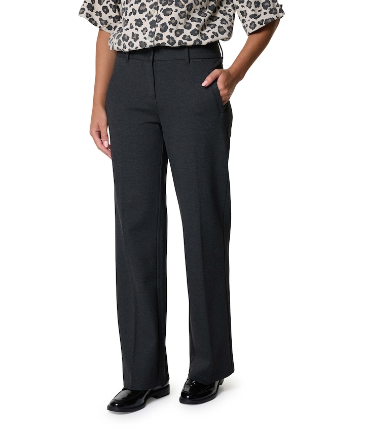 Colette Punta Zippers pantalon grijs