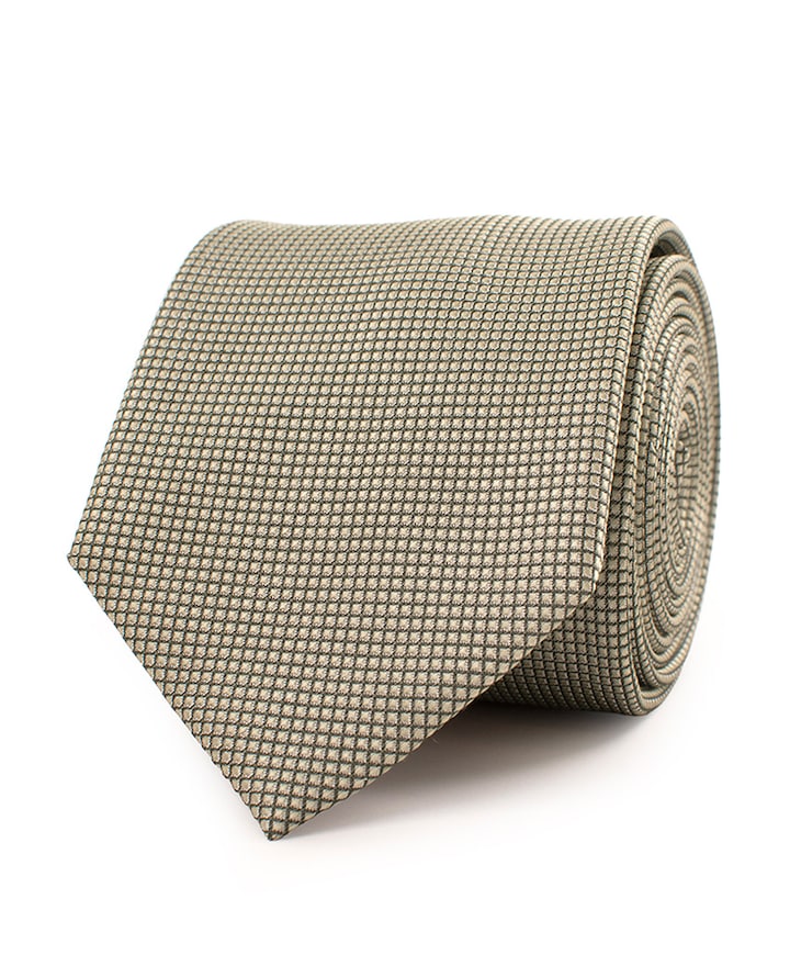 Heren stropdas groen