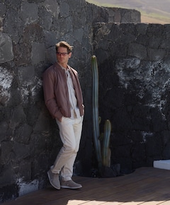 Theo 1420 heren broek ecru