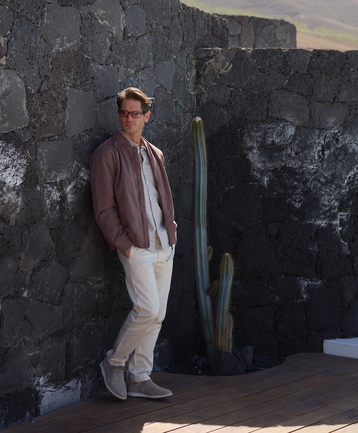 Theo 1420 heren broek ecru