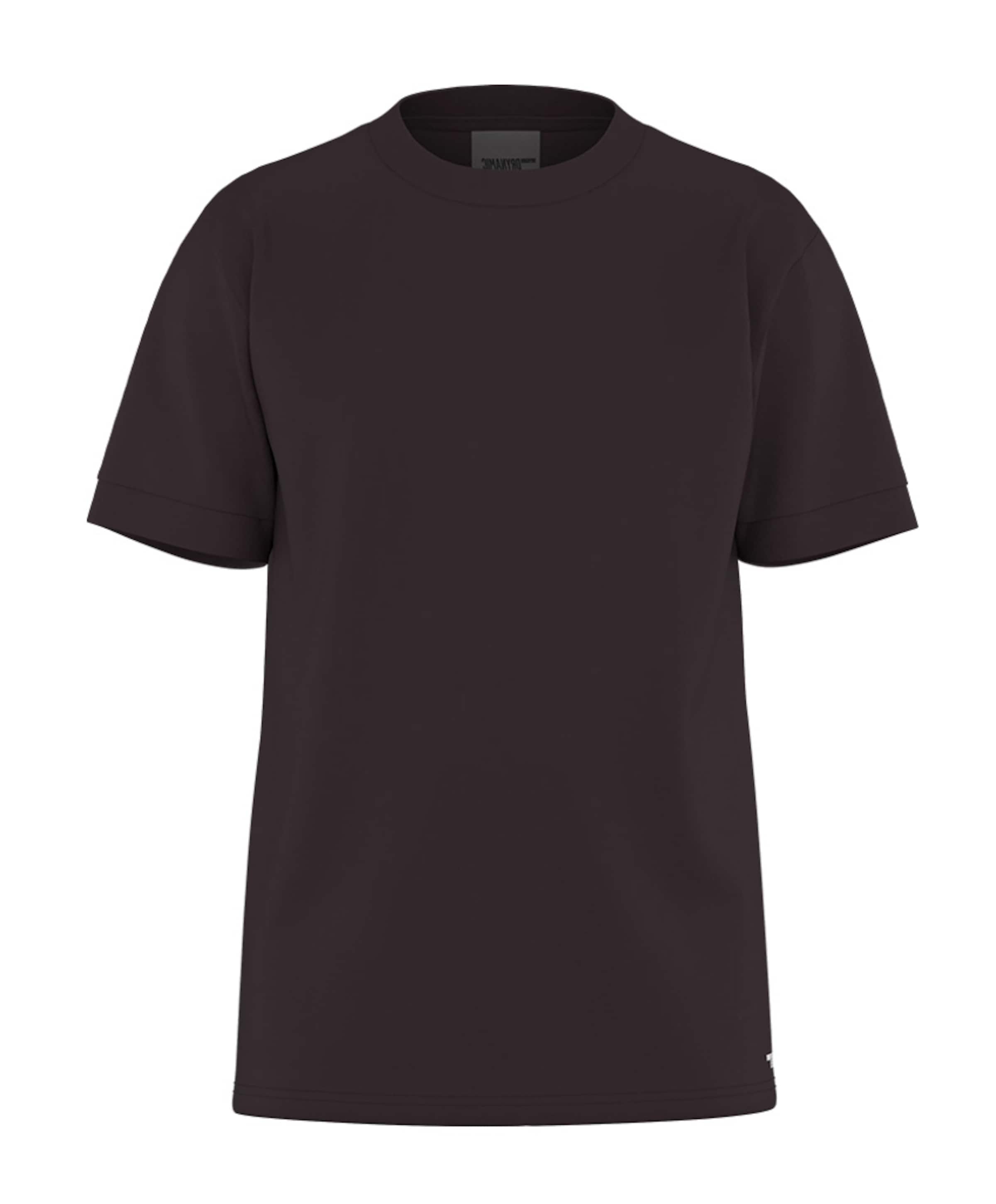 Heren t-shirt bruin